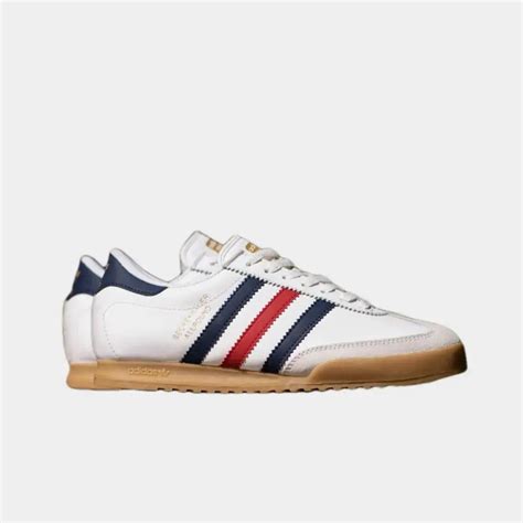 Jual Sepatu ADIDAS BECKENBAUER ORIGINAL White France Gum Sneakers