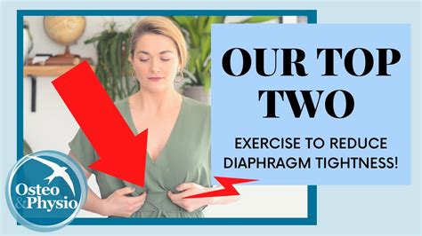 Our Top Two Exercises For Diaphragm Tightness Youtube