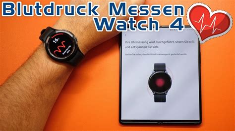 Blutdruck Einrichtung Und Messung Mit Der Samsung Galaxy Watch 4