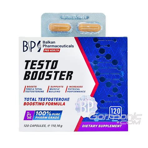 Купити TestoBooster 120 капсул (918 мг/1 кап.) — Balkan Pharmaceuticals ...
