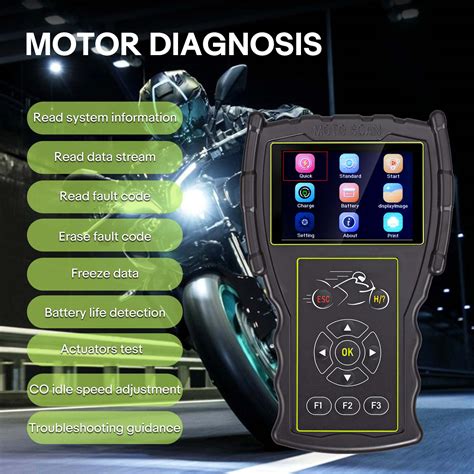 Jdiag M Pro Hand Held Universal Motorcycle Diagnostic Scan Tool