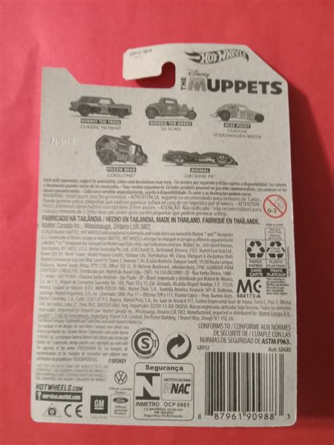 Hot Wheels Disney Muppets Cool One Fozzie Bear Jim Henson On Ebid United States