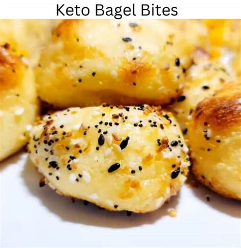 Keto Bagel Bites - Keto Recipes