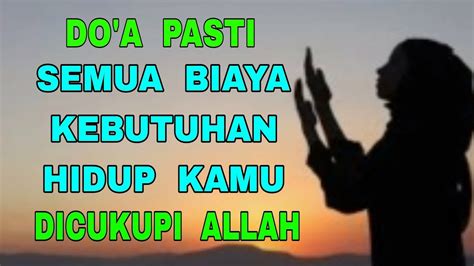 Semua Biaya Kebutuhan Hidup Dicukupi Allah Ini Serius Bukan Sekedar