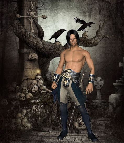 Male Witch And His Ravens Male Witch Fantasy Male Male