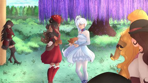 Weiss Schnee Leaving The Branwen Tribe Kitsune Ryu Neko Rrwbycritics