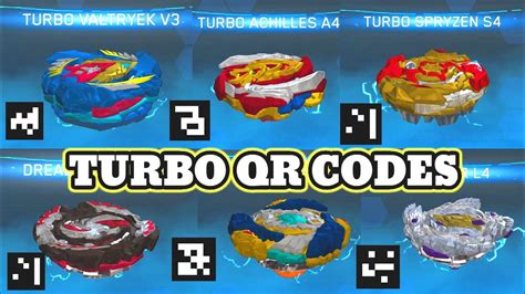 All Turbo Qr Codes Beyblade Burst All Cho Z Qr Codes Beyblade Burst