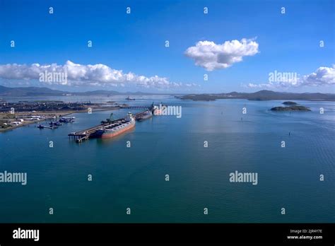 Aerial of Gladstone Queensland Australia Stock Photo - Alamy