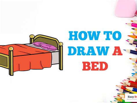 How To Draw A Bed Really Easy Drawing Tutorial Atelier Yuwa Ciao Jp