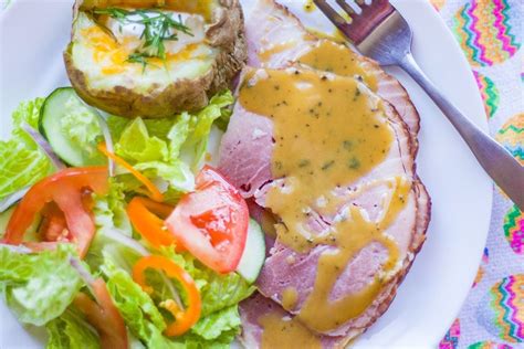 Honey Mustard Sauce for Ham | Hilda's Kitchen Blog