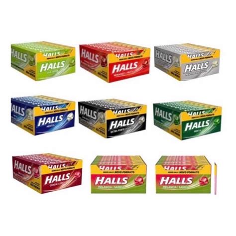 Bala Drops Halls Unidades Shopee Brasil