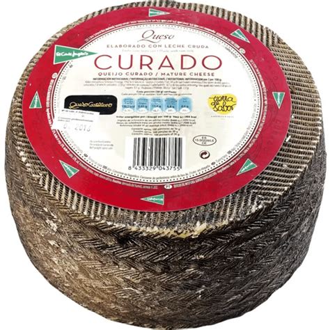 Queijo Curado Leite Cru El Corte Ingl S Nutrip Dia