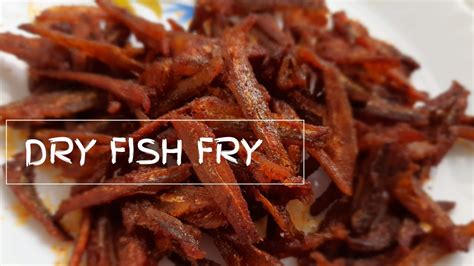 Quick And Easy Spicy Dry Fish Fry 3 Ingredients Dry Anchovies Fry