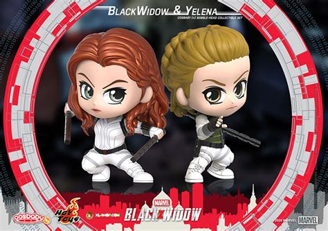 Hot Toys COSB Black Widow Yelena Cosbaby S Bobble Head Collectible Set