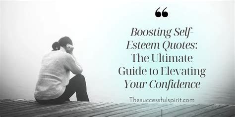 Boosting Self Esteem Quotes Successful Spirit