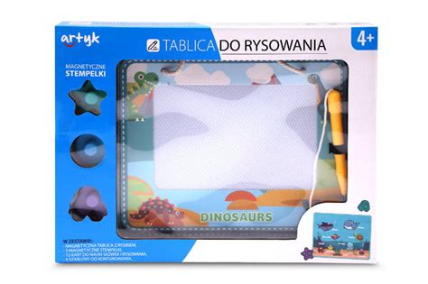 Tablica Do Rysowania Z Rysikiem Dinozaury 125768 Artyk TABLICE