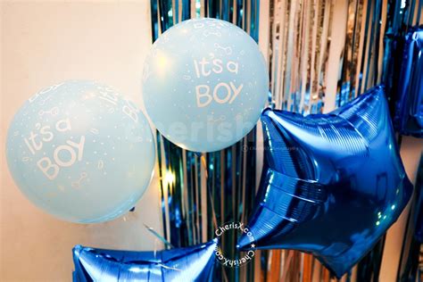 A Blue And White Welcome Baby Boy Decor In Delhi Ncr Delhi Ncr