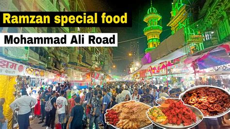 Mohammad Ali Road Mumbai Ramzan Special Food Area Mohammad Ali