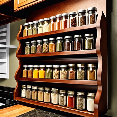 20 Vertical Spice Rack Ideas: Streamlining Your Kitchen Efficiency