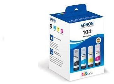 Cartouche D Encre EPSON Ecotank Bouteille Serie 104 4 Couleurs