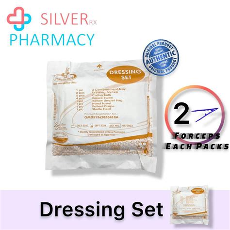 Exp 02 2025 HARSH Med Dressing Set With Dressing Forceps Shopee