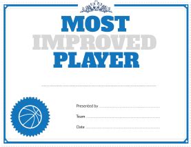 Basketball Awards Certificate 12 Examples Format Pdf