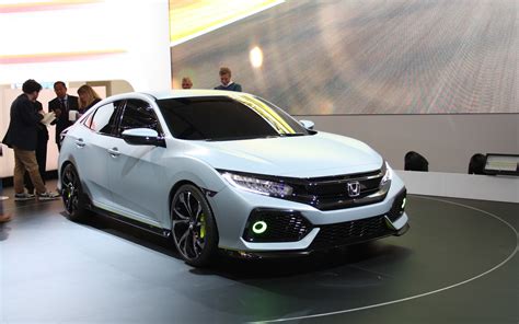 Honda Civic Hatchback Prototype sportivité et polyvalence pour Genève