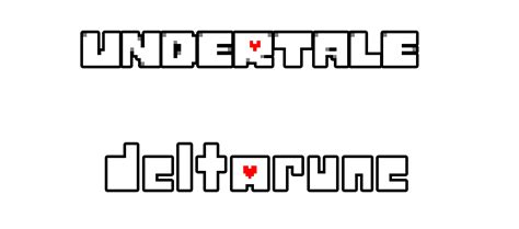 Undertale Deltarune Logo 2 By Abbysek On Deviantart