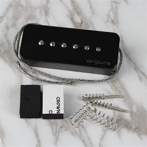 OriPure Alnico 5 Soapbar Guitar Neck Bridge Pickup For P90 Electric