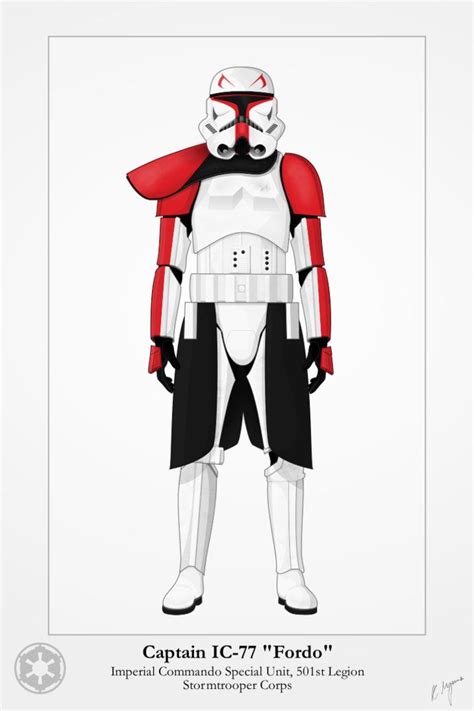 Captain Fordo Stormtrooper By Graphicamilitare Star Wars Trooper