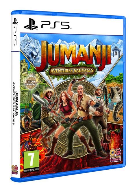 Jumanji Aventures Sauvages Jeux PS5 Cultura