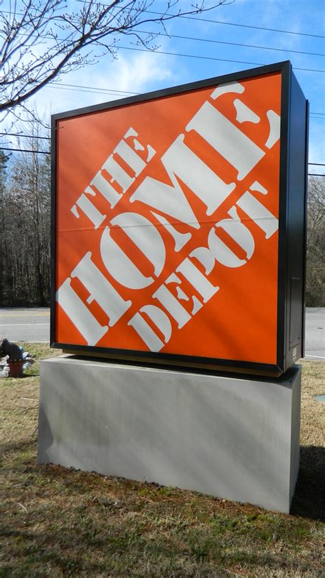 The Home Depot Sign The Home Depot 4643 110549 Square F Flickr