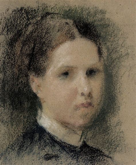 Portrait Of Annie Edelfelt By Albert Edelfelt Artvee