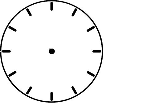 Blank Clock Face Clip Art - Cliparts.co