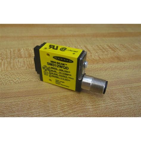 Banner Sm312wqd Mini Beam Photoelectric Sensor 26892 New No Box