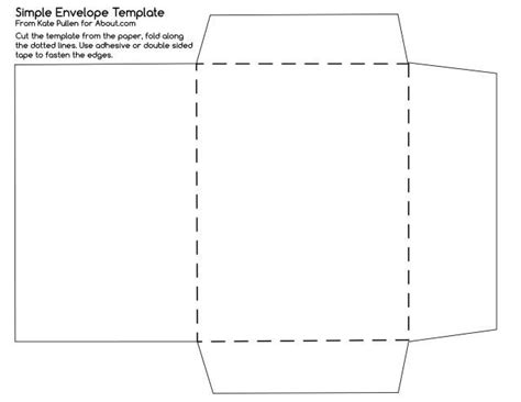 A4 Envelope Template Png