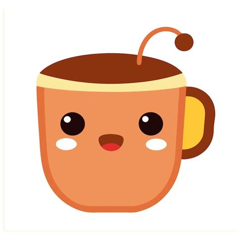 Premium Vector | Cute coffee Art Illustration