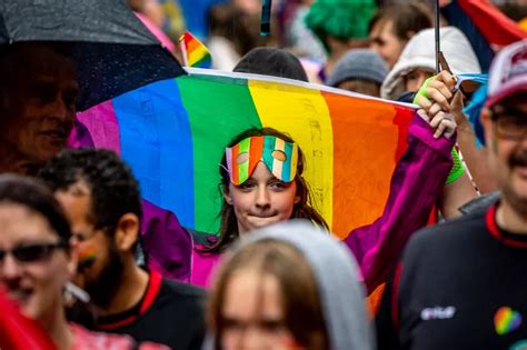 Hundreds Turn Out At North Wales Pride Festival In Bangor North Wales