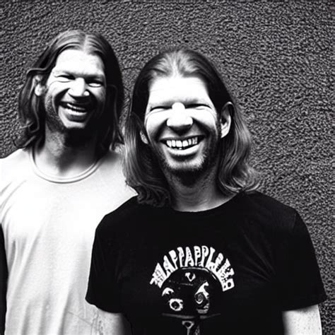 Extremely Rare Photo Of Aphex With His Twin Raphextwin