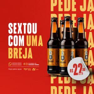 Adega Sextou Uma Breja Pede J Cerveja Cleare Social Media Psd