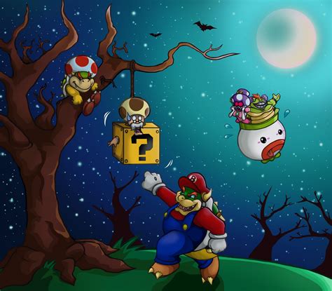 Happy Halloween Mario -2 by Yuese on DeviantArt