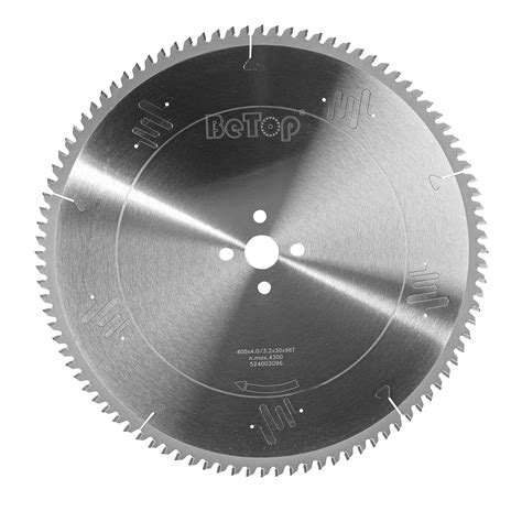 Nonferrous Aluminum TCT Circular Saw Blades Automatic Feed Triple Chip