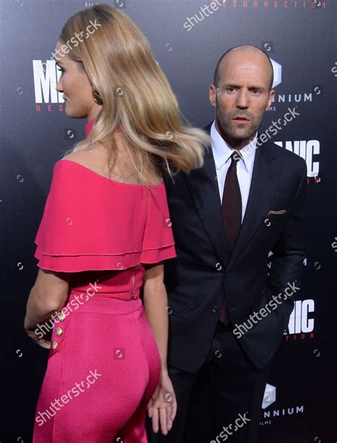 Cast Member Jason Statham His Wife Editorial Stock Photo - Stock Image ...