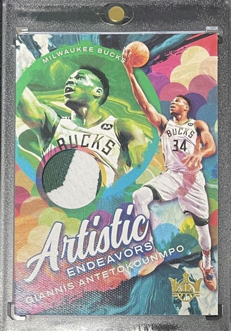 Panini Court Kings Bucks Giannis Antetokounmpo Artistic Endeavors