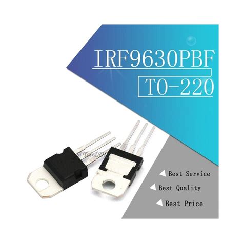 10db tétel ÚJ IRF9630PBF IRF9630 IRF9630N térhatású cső MOSFET P 200V 6