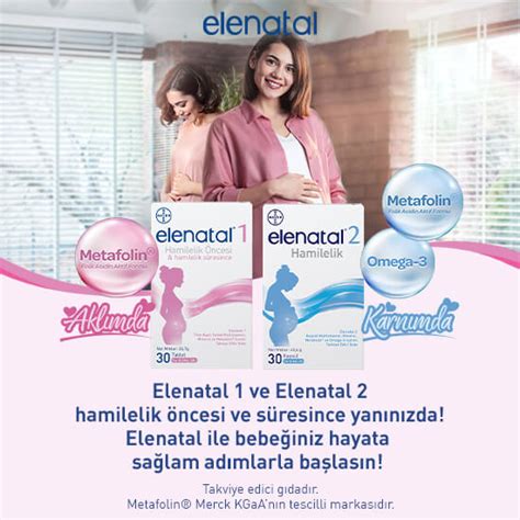 Elenatal® 1 Hamilelik Öncesi ve Hamilelik Süresince 30 Tablet
