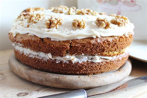 Carrot And Walnut Cake Blackfriars