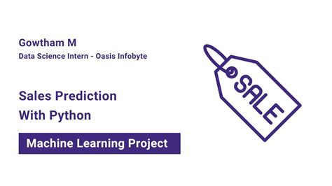 Sales Prediction Using Machine Learning With Python Machine Learning