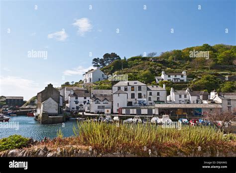 Polperro Cornwall England Great Britain Uk Stock Photo Alamy