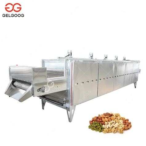 Factory Supply Gas Heated Cashew Nut Roasting Machine Peanut Cocoa